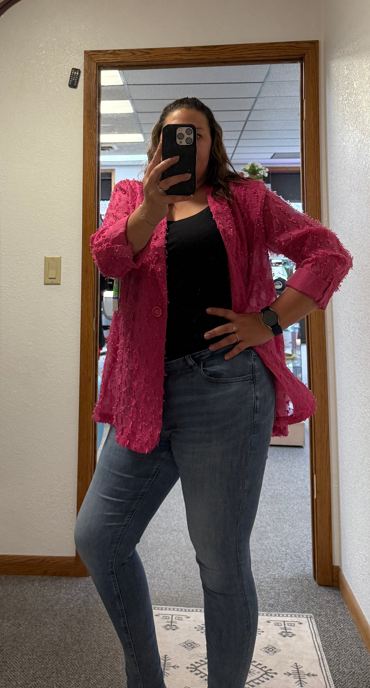 Sheer Blazer