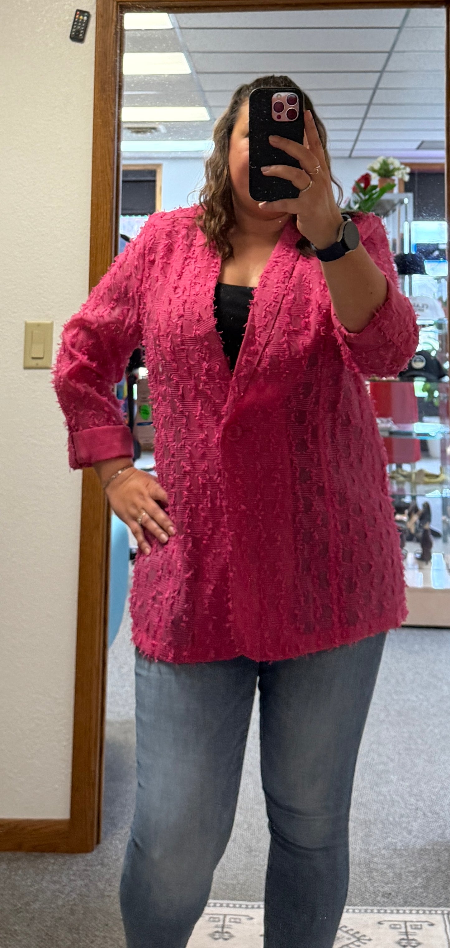 Sheer Blazer