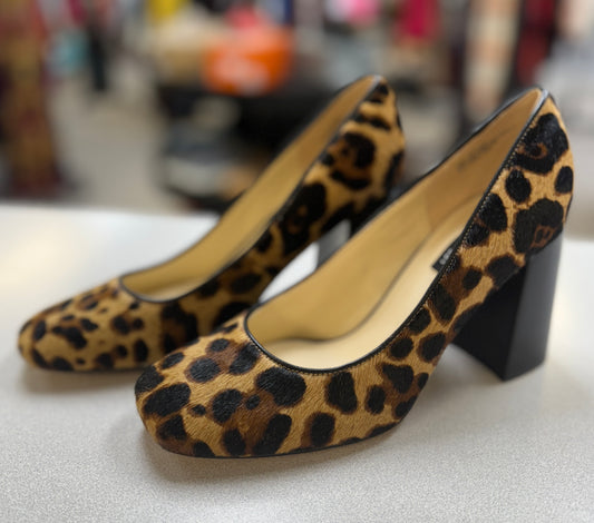 Leopard Chunky Heel