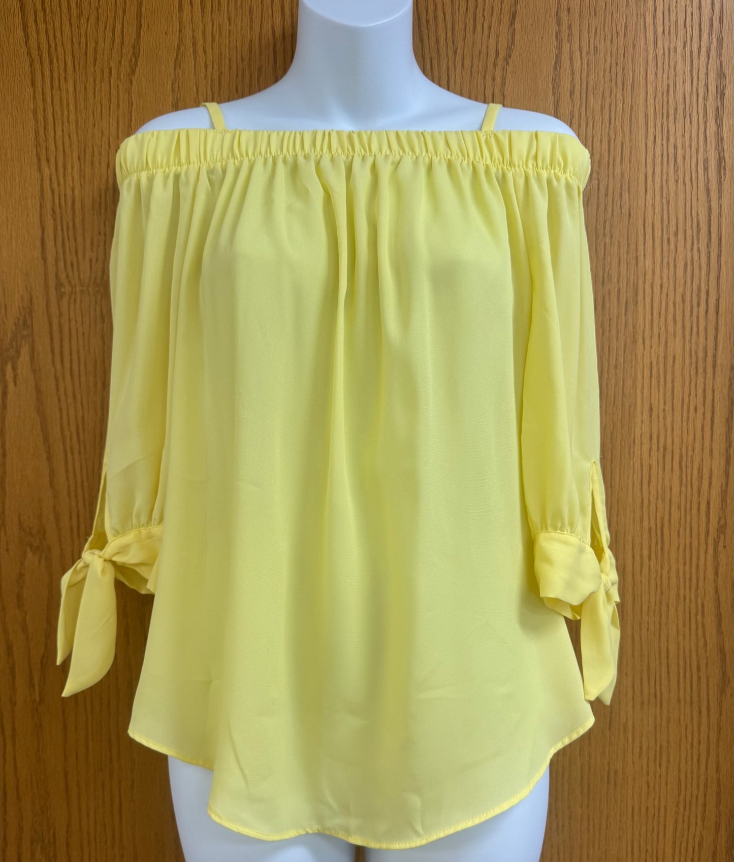 Bow Tie Sleeve Blouse