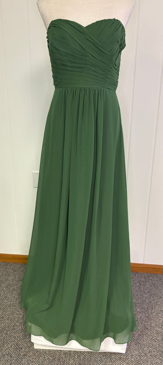 Formal Strapless Dress Sweetheart Cut