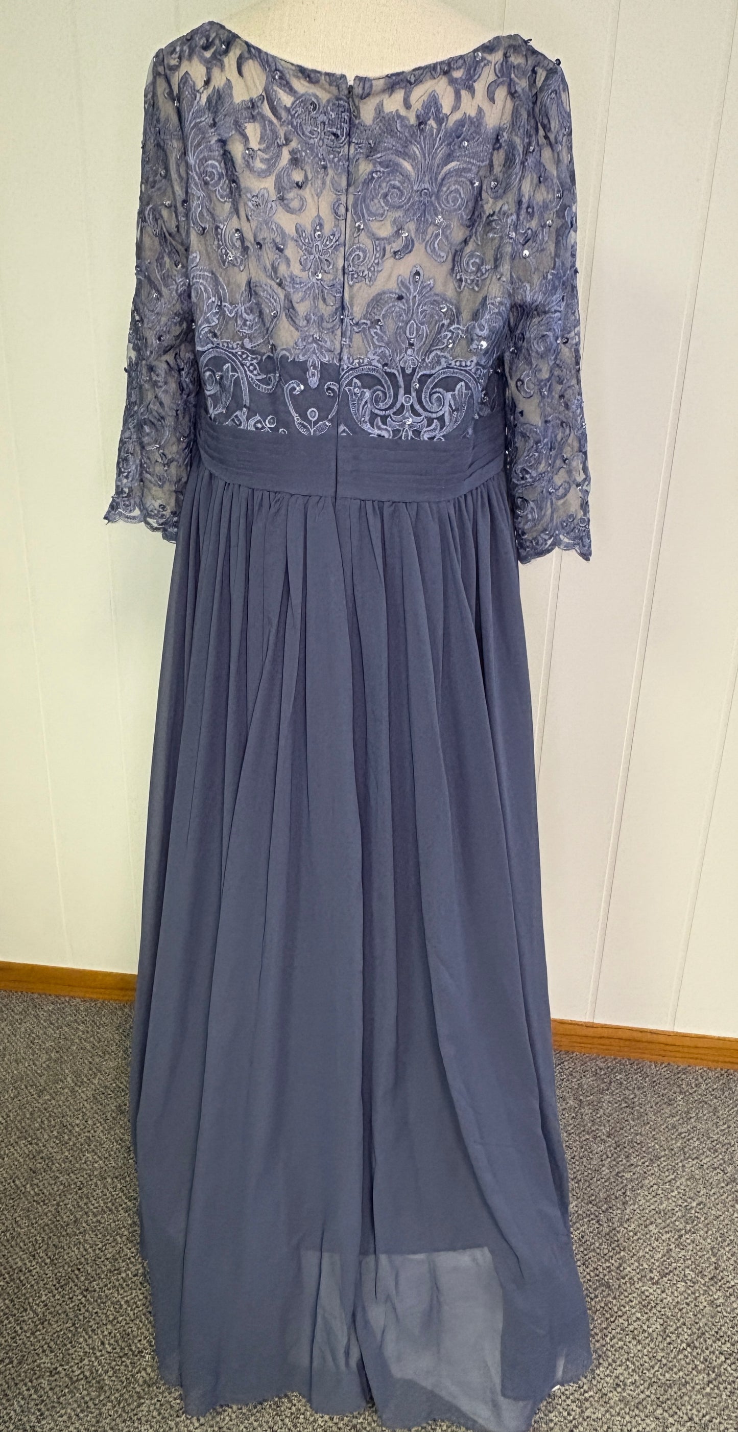 Formal Lace Bedazzle Dress