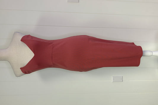 Formal Strapless A-Line Knit Dress