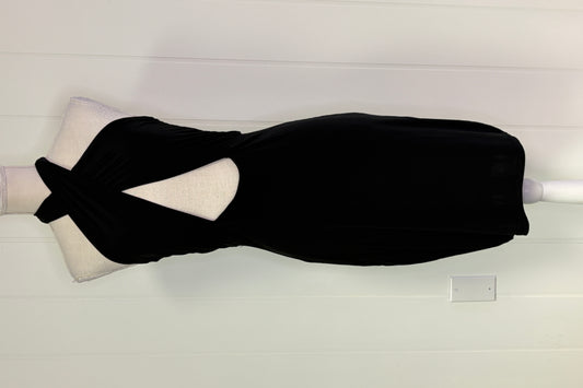 Formal Cross-Front Halter Dress