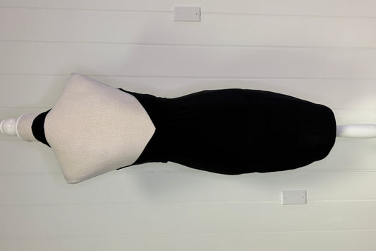 Formal Cross-Front Halter Dress