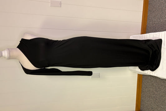 Formal One Arm Wrap Around Dress