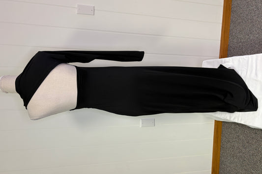 Formal One Arm Wrap Around Dress