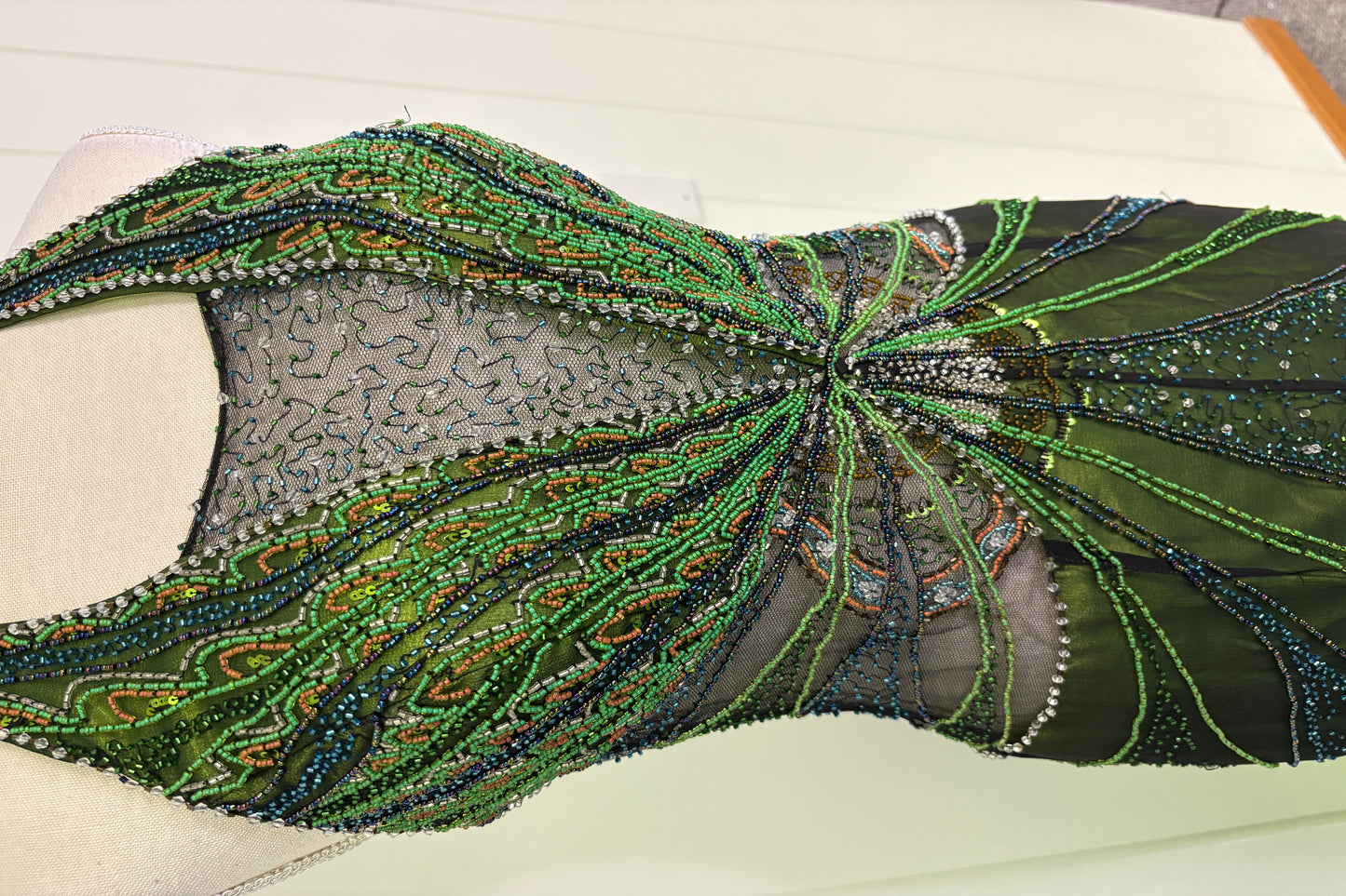 Formal Dress Beaded Mermaid Halter