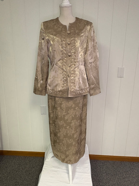 Formal 2pc Set Jacket with Skirt