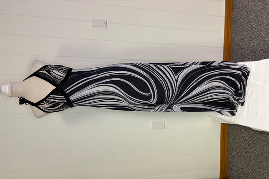 Formal Long Beaded Halter Neck Dress