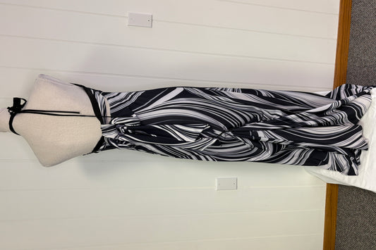 Formal Long Beaded Halter Neck Dress