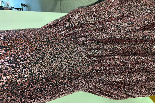 Formal Strapless Sequin Dress