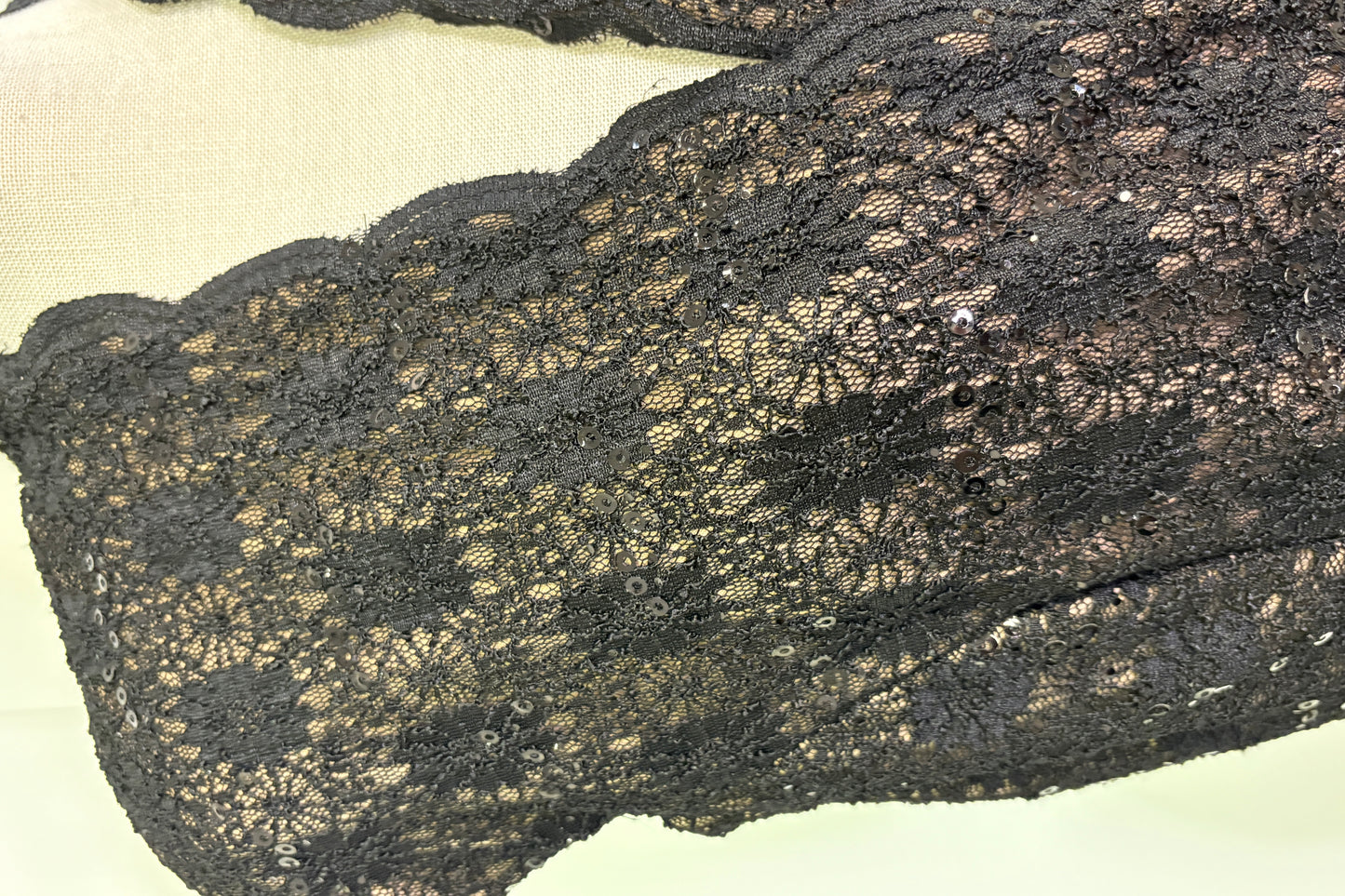 Formal Dress Lace Overlay with Pockets