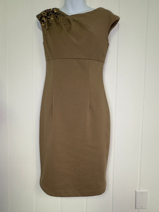 Formal Knit Dress with Beads