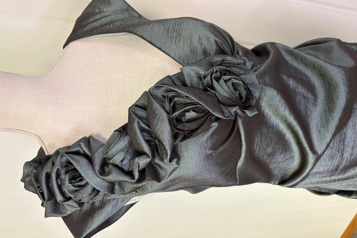 Formal Dress Rose Shoulder