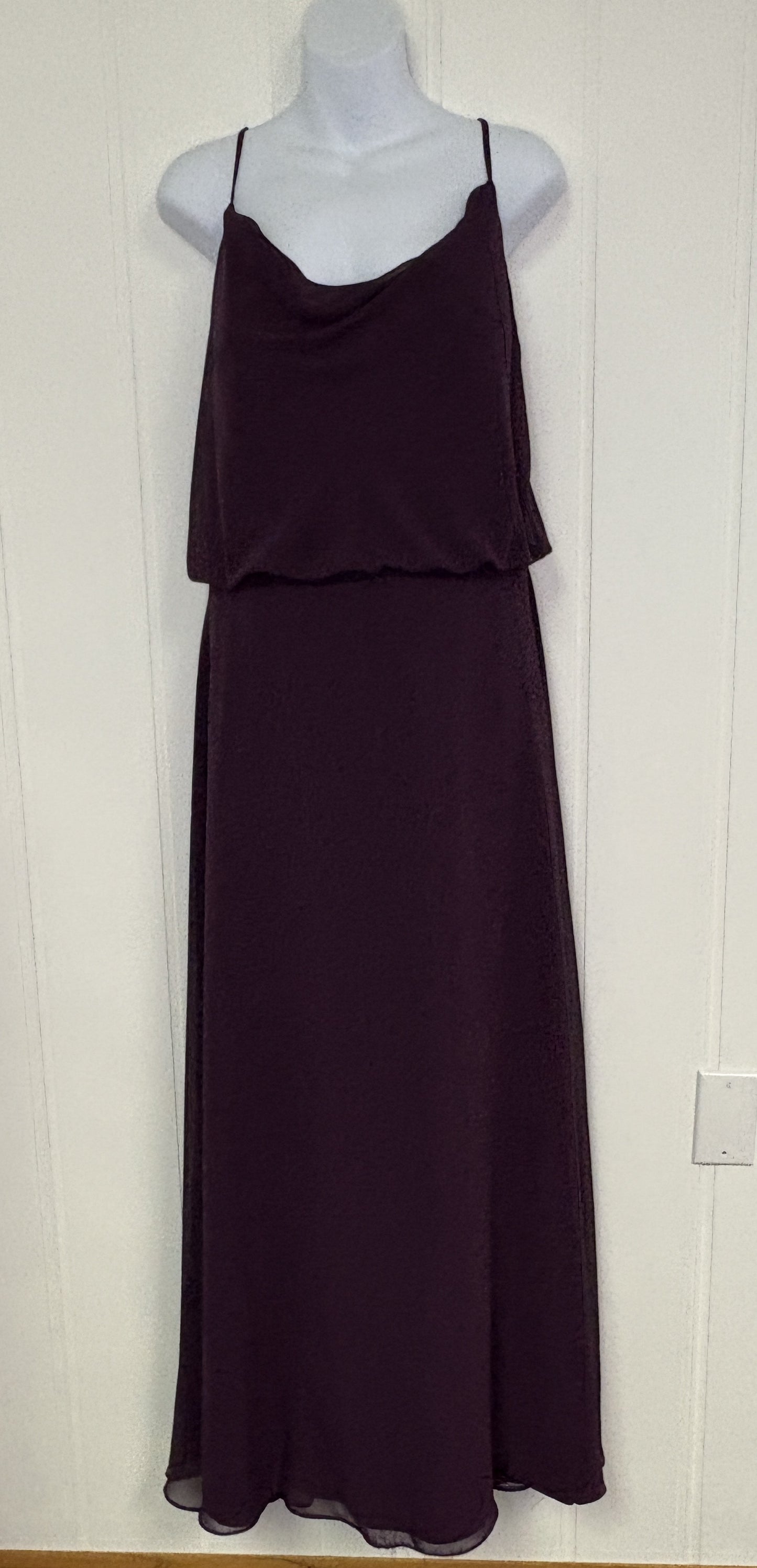 Bridesmaid Dress Sheer Overlay