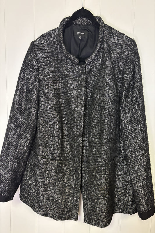 Dressy Jacket w/Silver Highlights