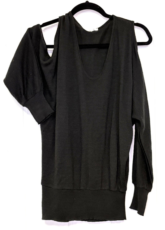 Cold Shoulder Sweater