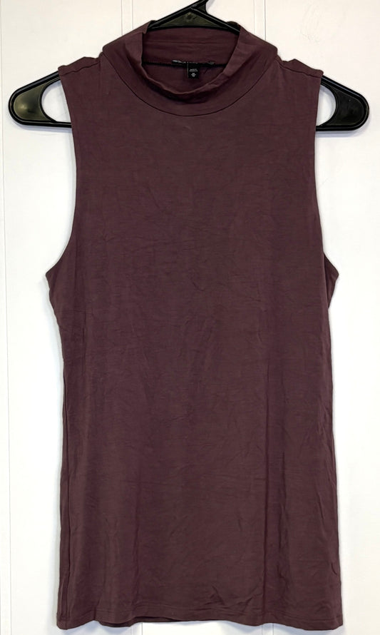 Sleeveless Mock Neck Top