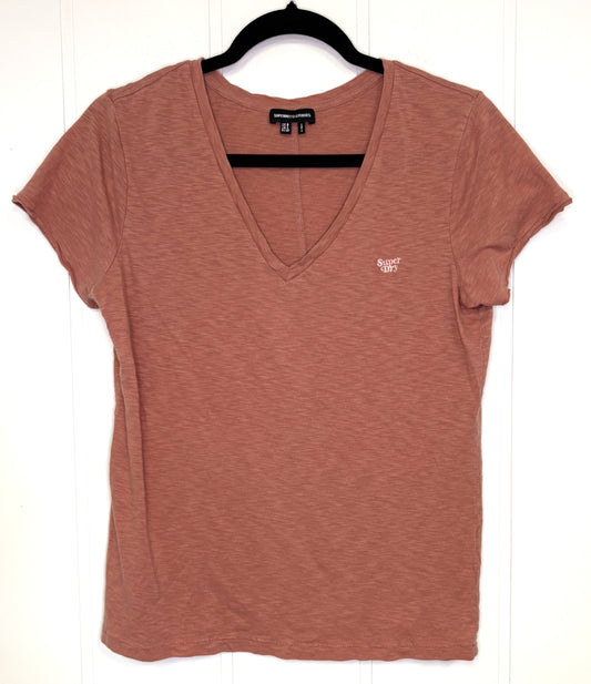 Solid V-Neck T-Shirt