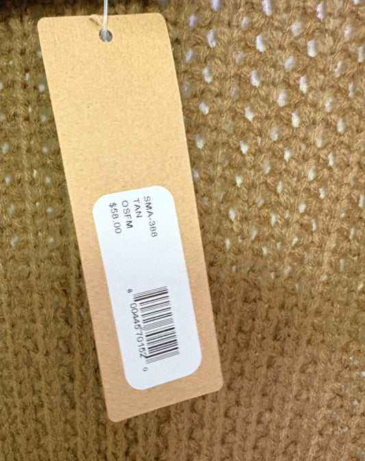 Steve Madden Knit Fringe Poncho