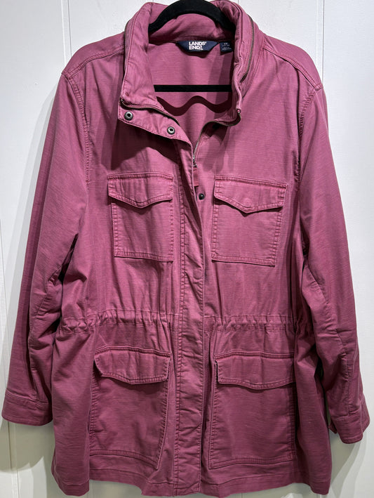 Lands' End Hooded Spring Jacket