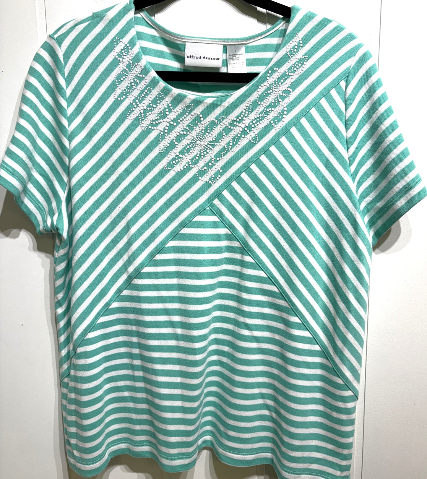 Alfred Dunner Patterned Knit Top