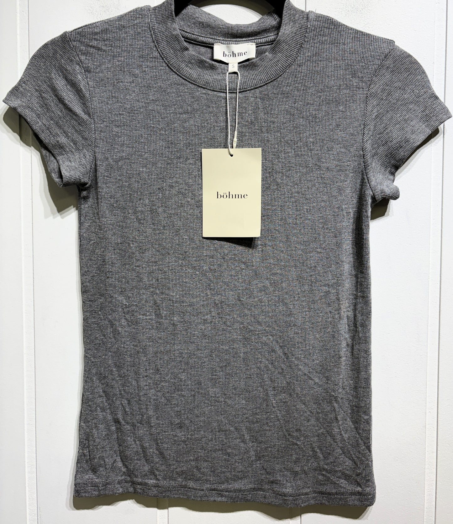 Bohme Ribbed Snug T-Shirt