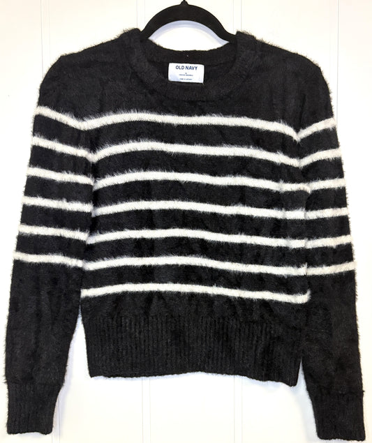 Furry Stripe Sweater