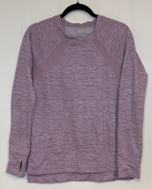 Athletic Sweater w/Mesh Cutout