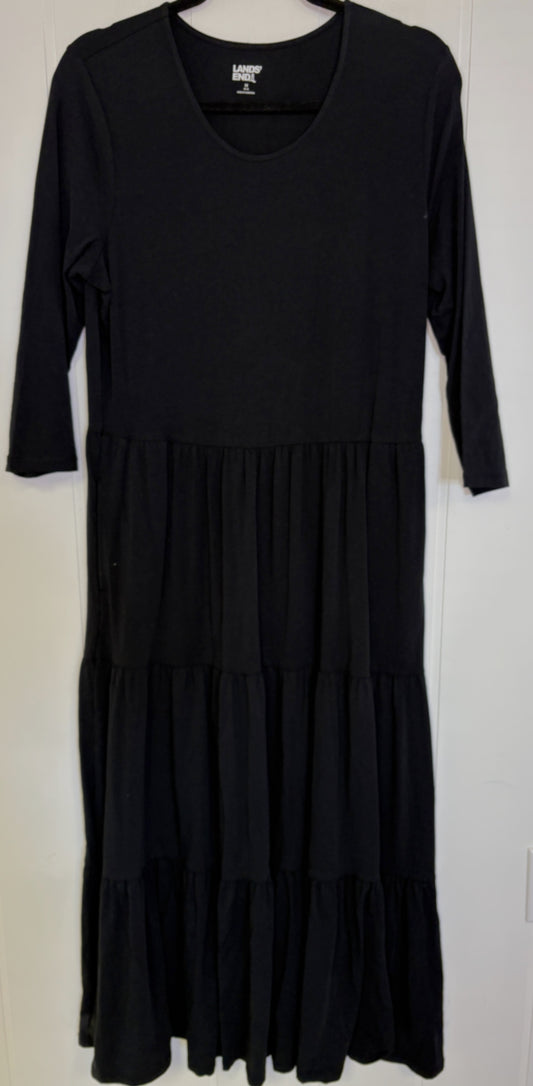 Lands'End Tiered Maxi Dress