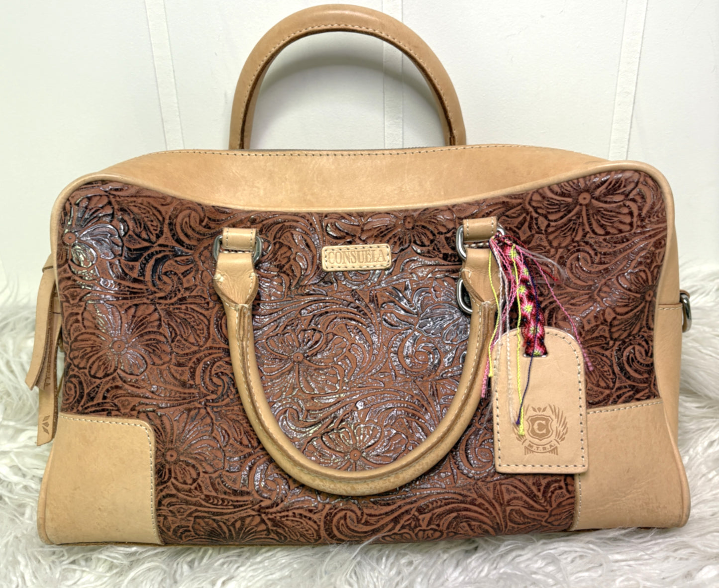 Consuela Double Zip Bag