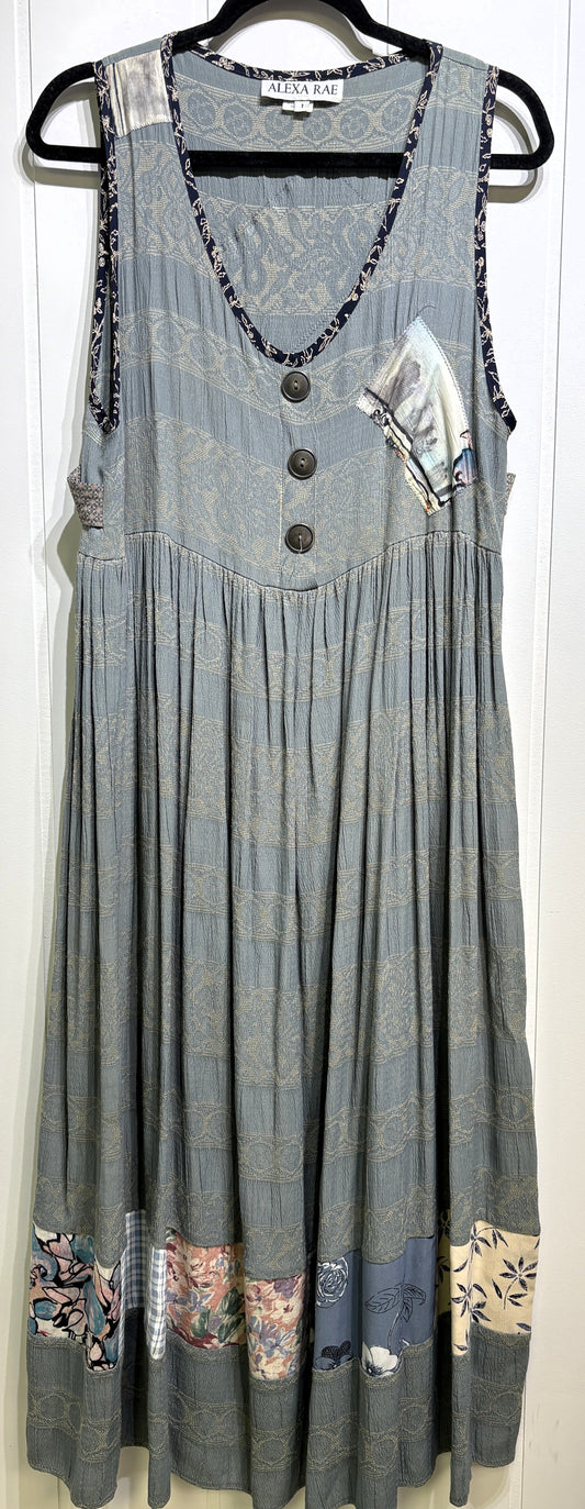 Alexa Rae Vintage Patchwork Dress
