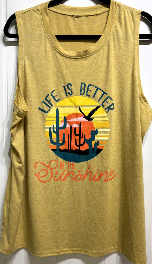 Life Is Better In The Sunshine Tank