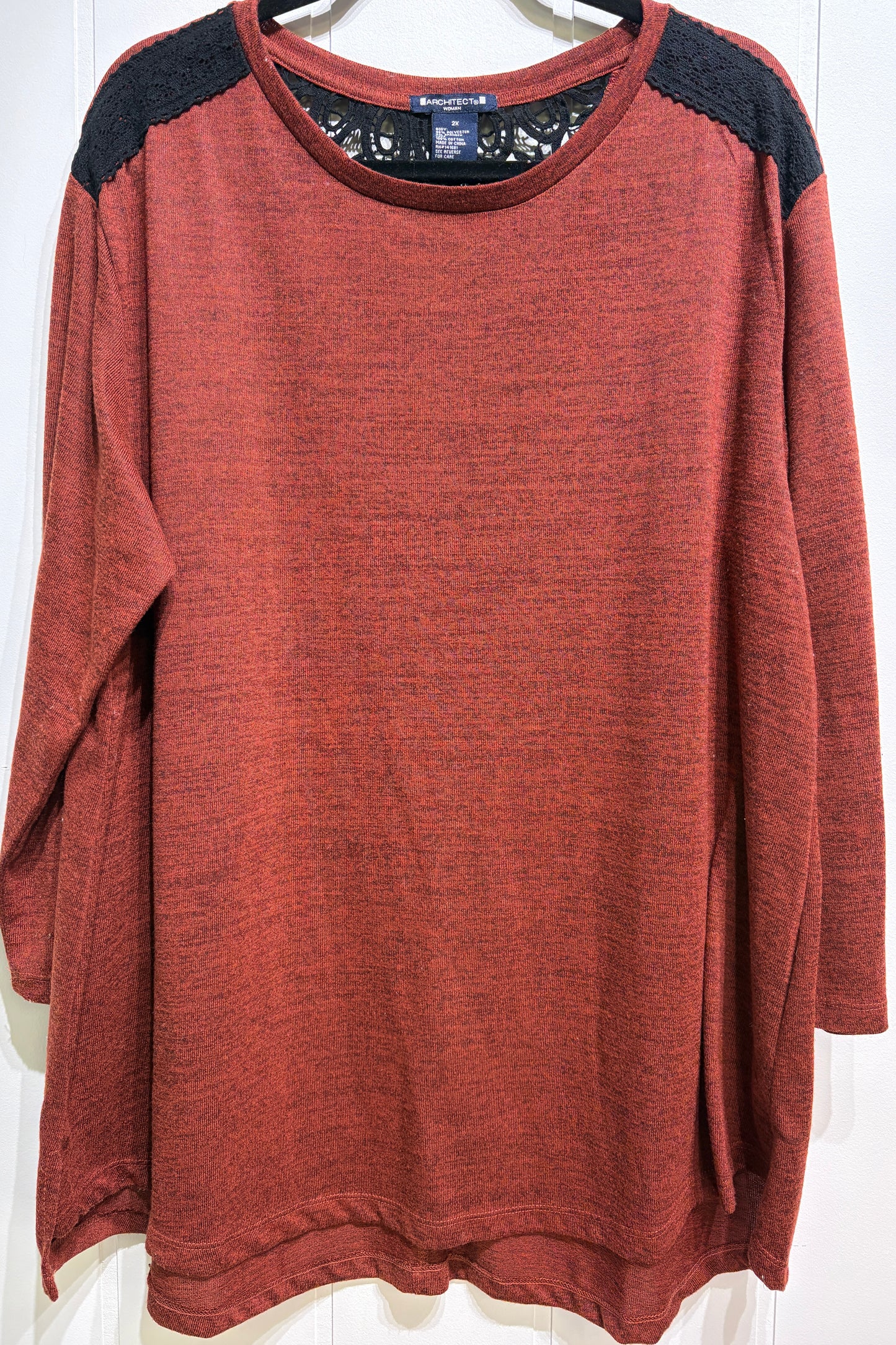 Embroidered Lightweight Sweater