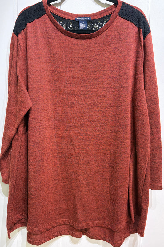 Embroidered Lightweight Sweater