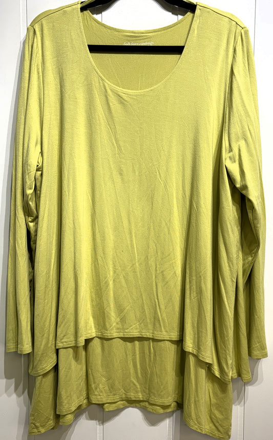 Soft Surroundings LS Flowy Top