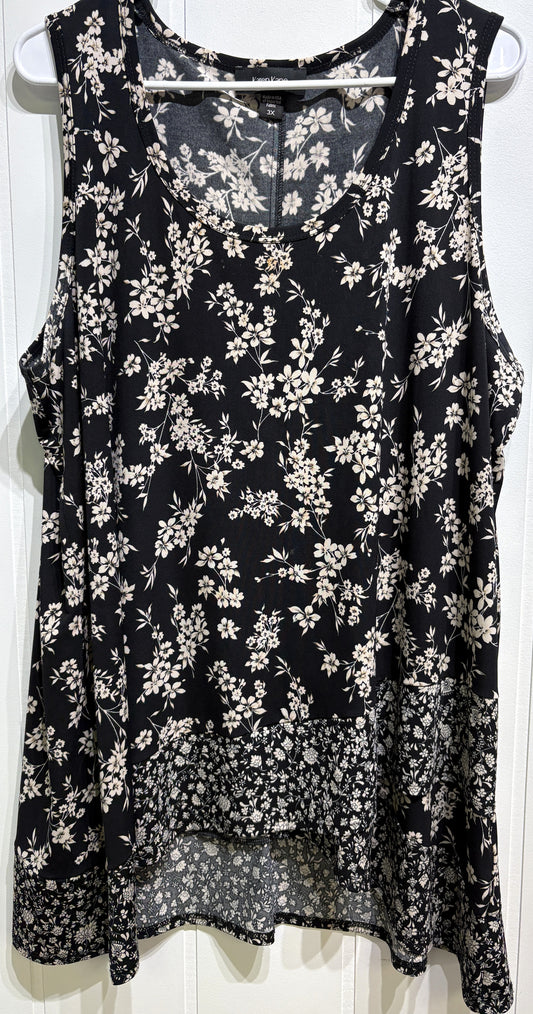 Karen Kane Floral Print Blouse