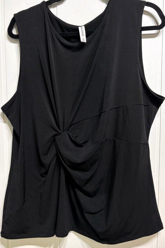 Zenana Outfitters Twist Blouse