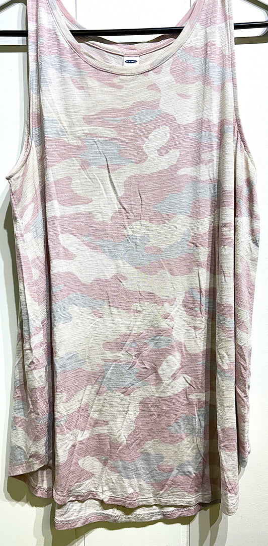 Old Navy Knit Camo Tank