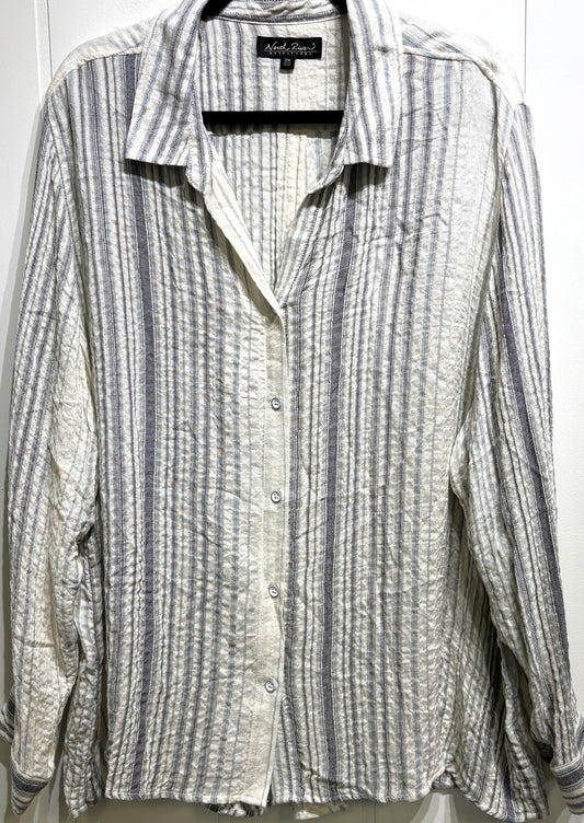 North River Stripe Button-down Shirt