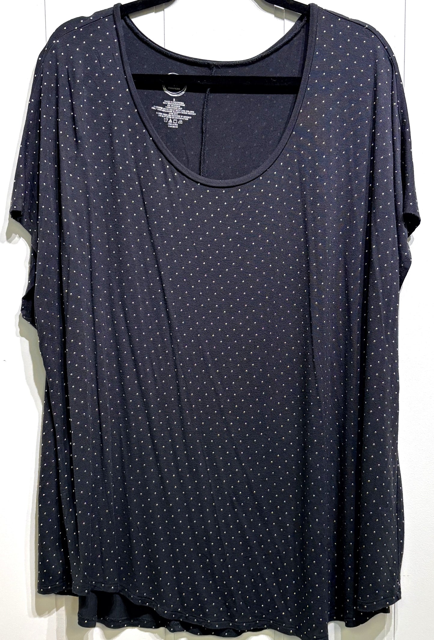 24/7 by Maurices Dotted Tee