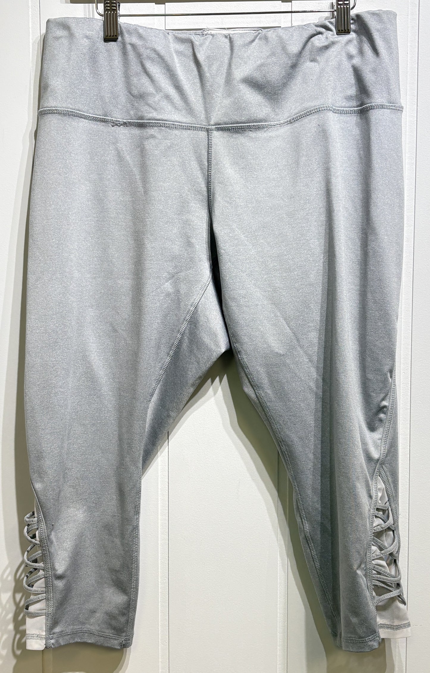 RBX Ankle Leggings w/Lace-up Detail