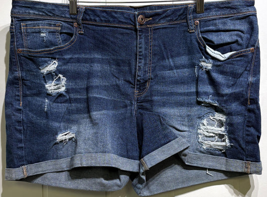 Maurices Distressed Denim Shorts