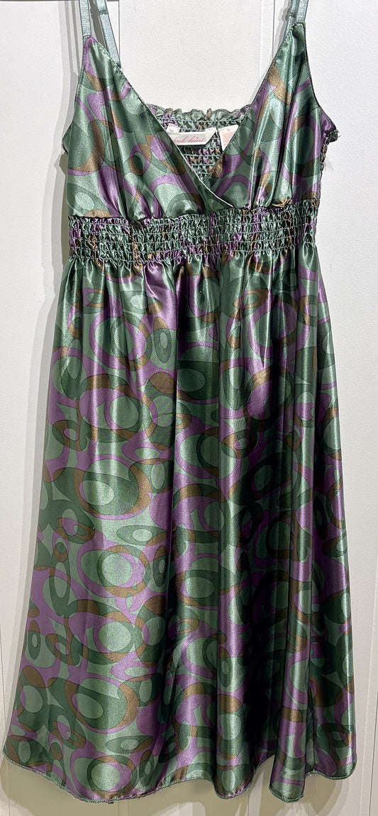 Derek Heart Silky Mini Dress