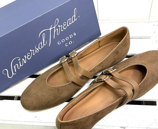 Universal Thread Buckle Strap Flats