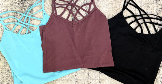 Zenana Outfitters Crisscross Cami