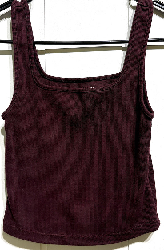 Old Navy Ribbed Cropped Tank
