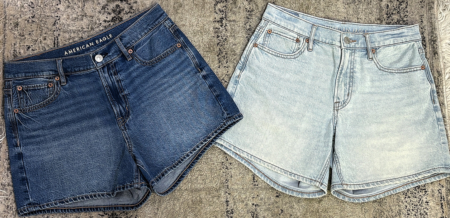 AE Strigid Denim Shorts