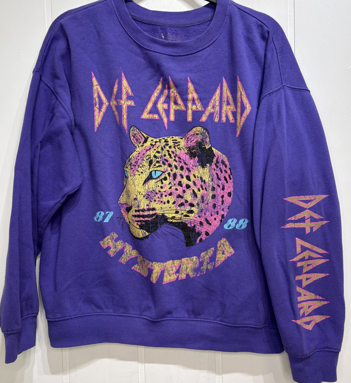 Def Leppard Graphic Crewneck